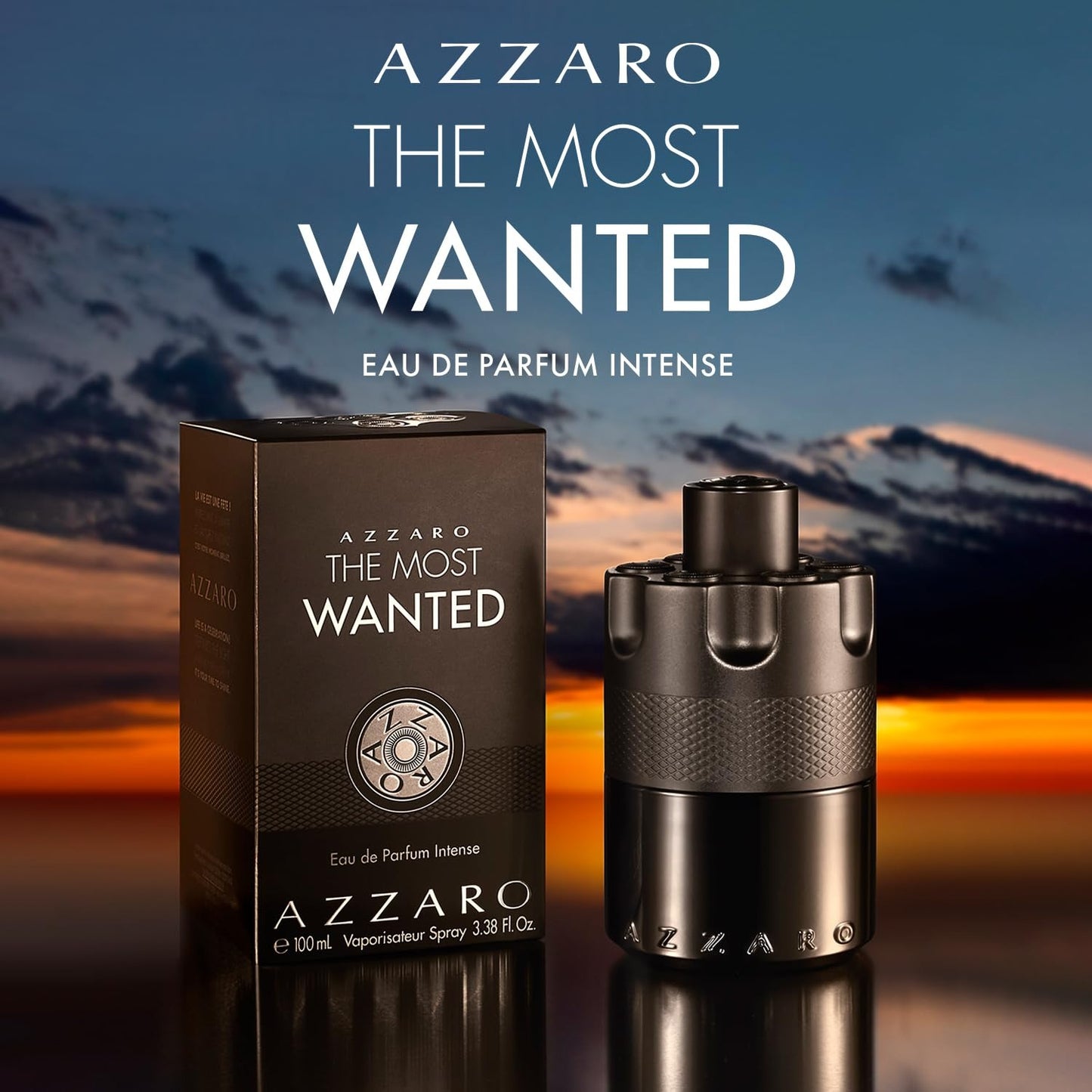 Azzaro The Most Wanted Eau de Parfum Intense – Woody & Seductive Men’s Cologne