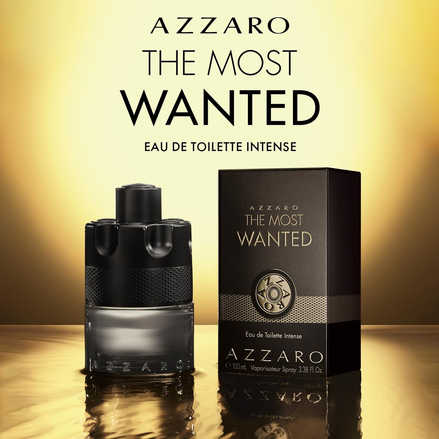 Azzaro The Most Wanted Eau de Toilette Intense – Seductive Woody & Spicy Men’s Fragrance