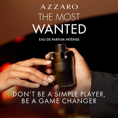 Azzaro The Most Wanted Eau de Parfum Intense – Woody & Seductive Men’s Cologne