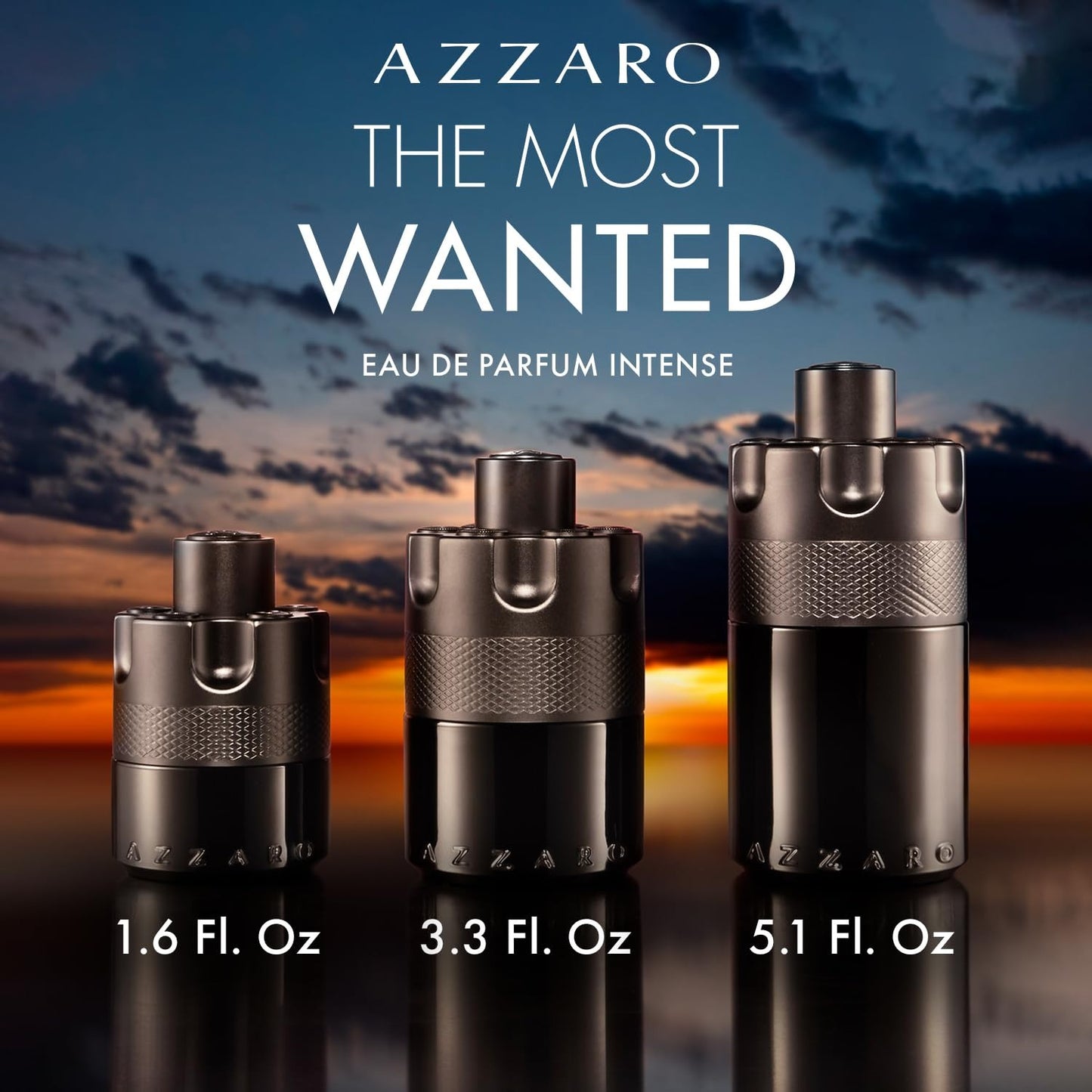 Azzaro The Most Wanted Eau de Parfum Intense – Woody & Seductive Men’s Cologne
